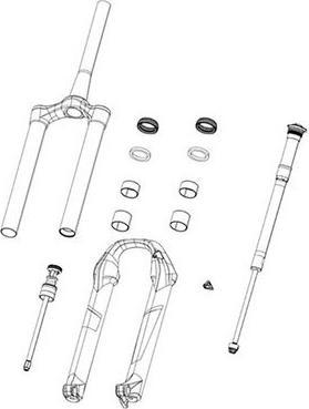 Produktbild RockShox Lower Leg, 26 15x100 Pike 2014-2017/Pike DJ 2016+