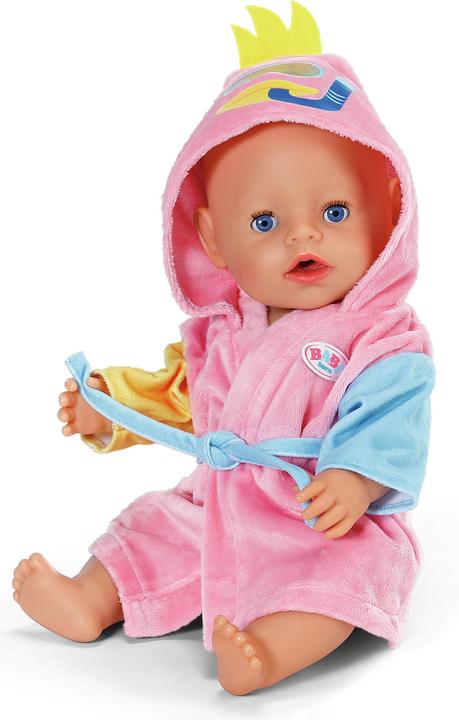 Actual product image Zapf Creation BABY born bathrobe 43cm