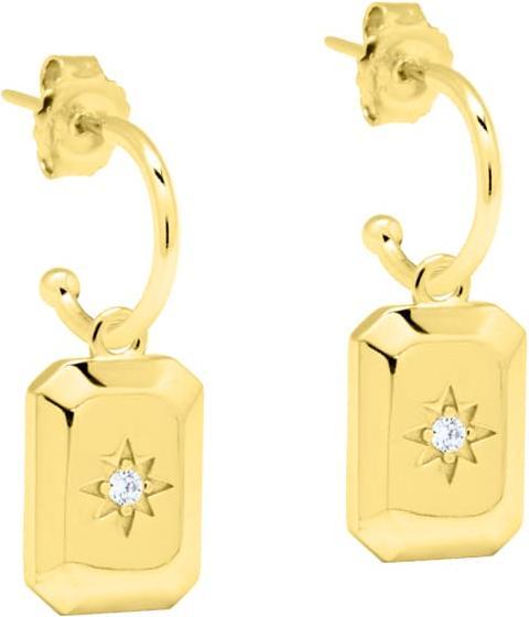 Image du produit Candy Boucles d'oreilles Tuli, argent sterling 925, plaqué or (Plaqué or 18k, Argent sterling 925)