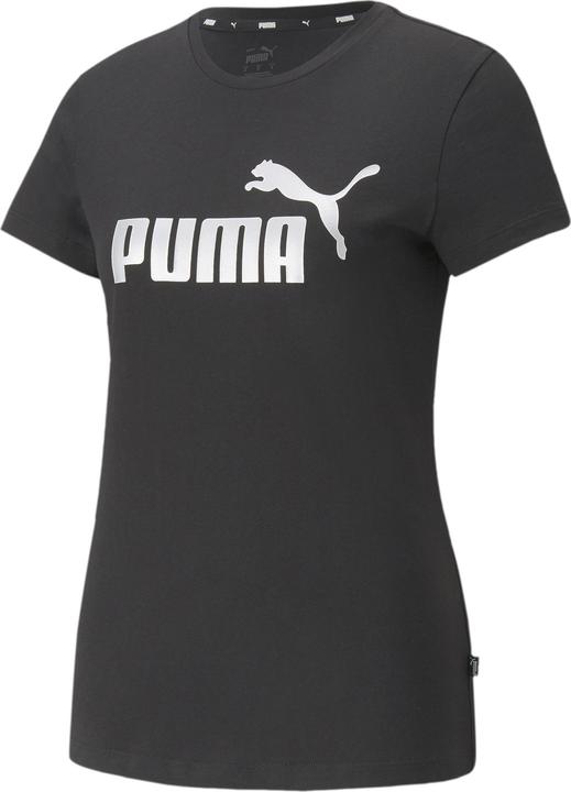 Puma ESS+ Metallic Logo Tee (XS)