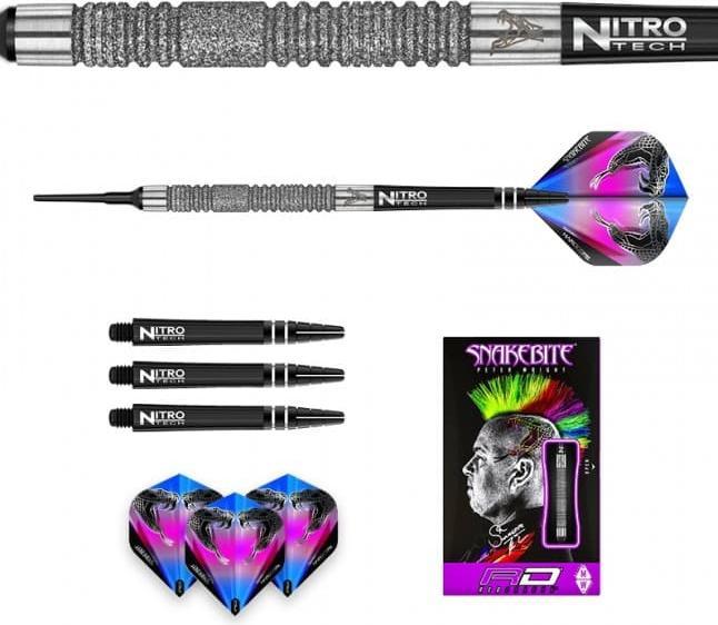 Actual product image Red Dragon Peter Wright Snakebite Euro 11 Element Softtip (18 g)