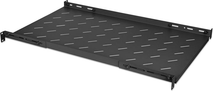 Intellinet 19" shelf variable rails 750mm deep black