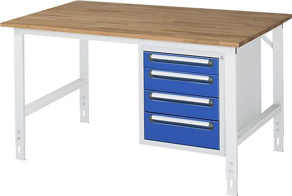 Image du produit RAU Établis Table de travail Tom K modèle 07 avec 1500 x 760 à 1080 mm (150 cm, 100 cm)