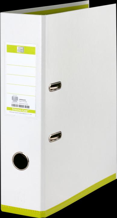 Produktbild Elba Ordner myColour, Rückenbreite: 80 mm, weiss-hellgrün DIN A4, Einband aussen (A4, 80 mm, 1 Stück)