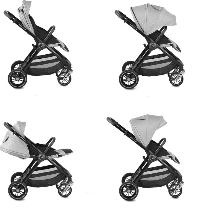 Actual product image Cangaroo Combi stroller Macan 2 in 1
