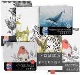 Actual product image Oxford Mixed media block (A4, Plain, Soft cover)