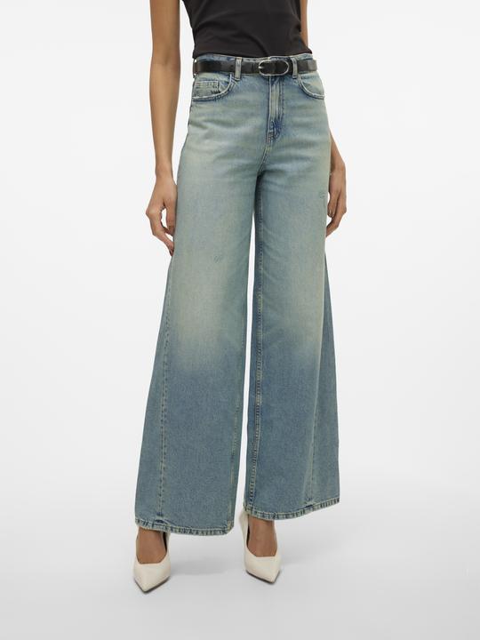 Produktbild Vero Moda VMROWAN Hohe Taille Weit geschnitten Jeans Weit geschnitten (W28/L32)