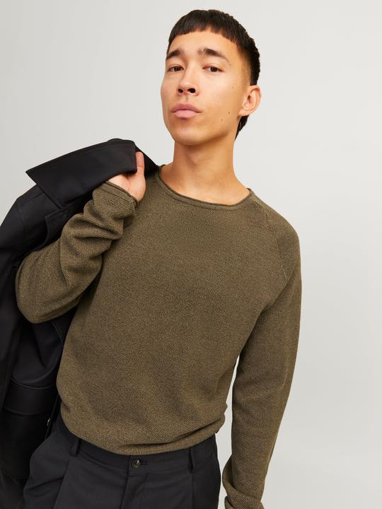 Immagine prodotto Jack & Jones Pullover a maglia liscia Pullover a maglia con collo rotondo (M)