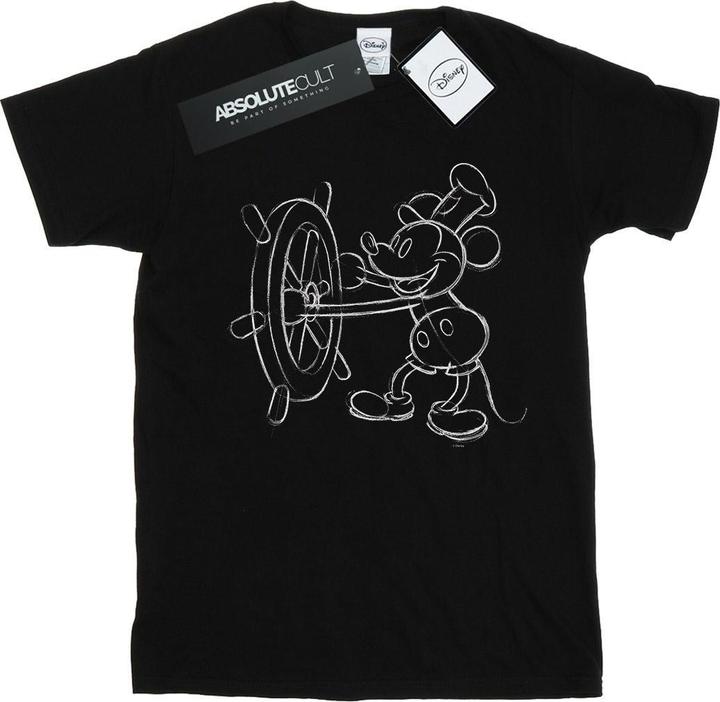Disney Mickey Mouse Steamboat Sketch TShirt (S)