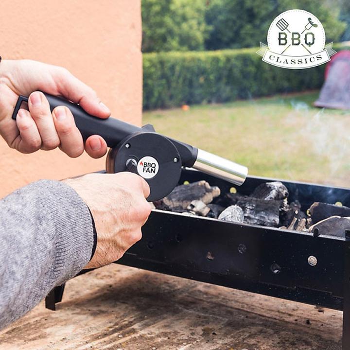 Actual product image Relaxdays BBQ Blower Manual Set Of 2