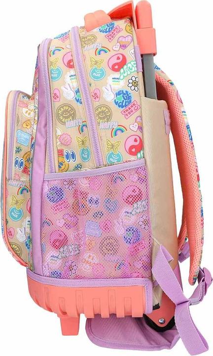 Immagine prodotto Top Model Topmodel - TOPModel School Backpack Trolley GIRL POWER - Beige, Lilac, Coral - 34x24x50 cm (413286) (28 l)