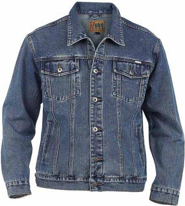 Immagine prodotto DUKE Giacca di jeans stile camionista occidentale Kingsize (8XL)