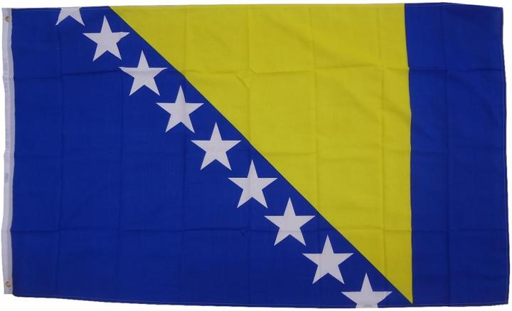 Actual product image trends4cents XXL Flag Flag Bosnia and Herzegovina 250 x 150 cm 100g fabric weight hoist flag