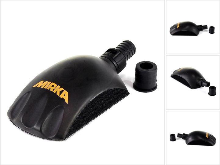 Mirka Roundy Handblock 150mm staubfrei Grip mit Absaugung ( 9190143011 )