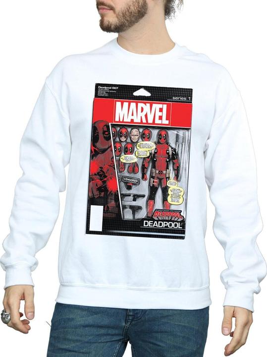 Image du produit - Sweat DEADPOOL ACTION FIGURE - Homme (S)