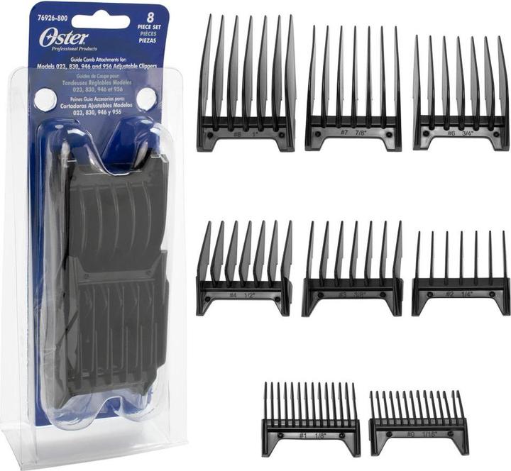 Actual product image Oster Attachment combs (8 x)