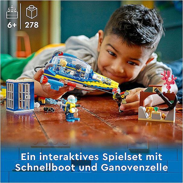 Produktbild LEGO Detektivmissionen der Wasserpolizei (60355, LEGO City)