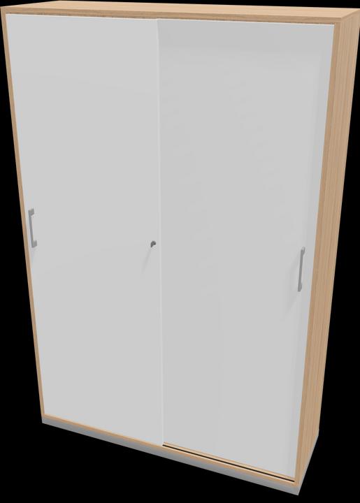 Silver grey, White, Amber oak decor with structure