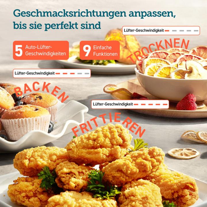Productafbeelding Cosori CAF-DC 602-KEUR Turbo Blaze heteluchtfriteuse (EU-stekker)