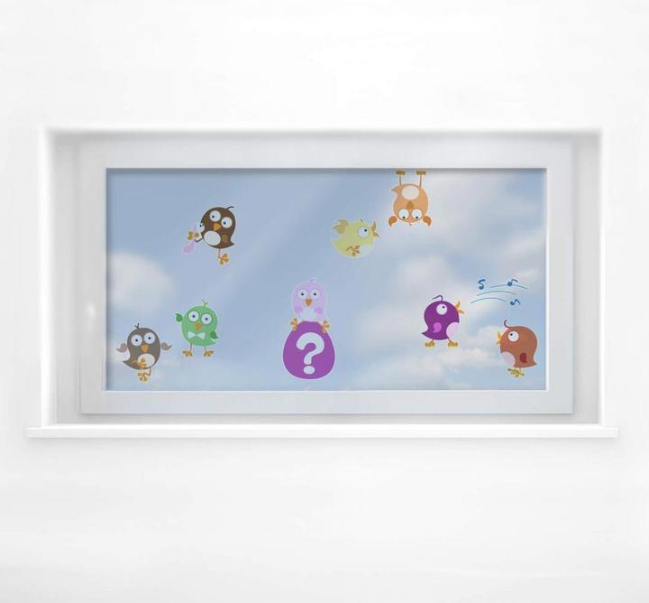 Actual product image Trenddeko Crazy birds set (40 x 46 cm)