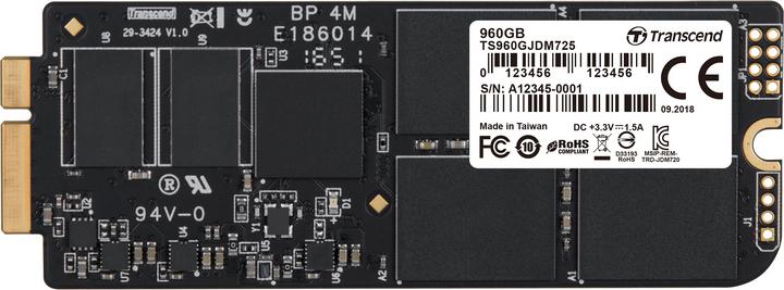 Produktbild Transcend JetDrive 725 (960 GB, M.2 2280)