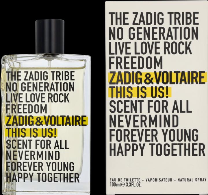 Actual product image Zadig & Voltaire This is Us! - Eau de Toilette (Eau de toilette, 100 ml)