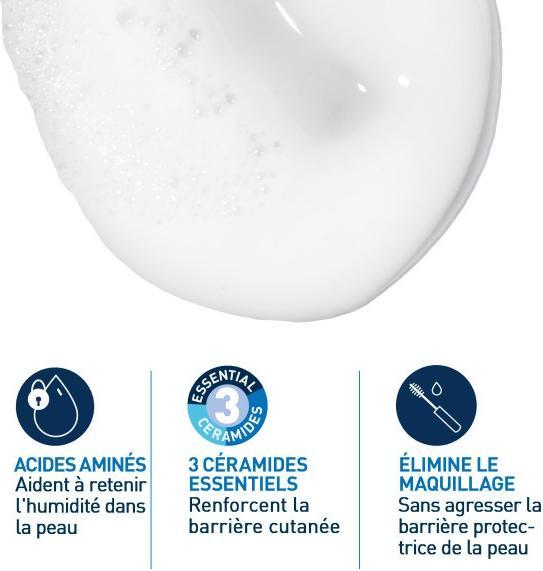 Produktbild CeraVe Creme-zu-Schaum Reinigung (Schaum, 473 ml)