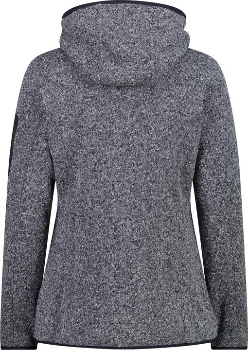 Actual product image CMP Campagnolo Women's Jacket Fix Hood Jacquard Knitted 3H19826 (42, L)