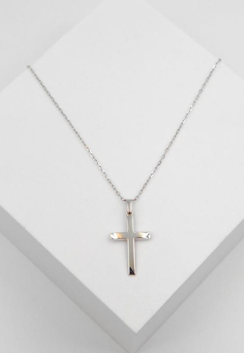 Produktbild Muau Kreuz (750/18K Weissgold)
