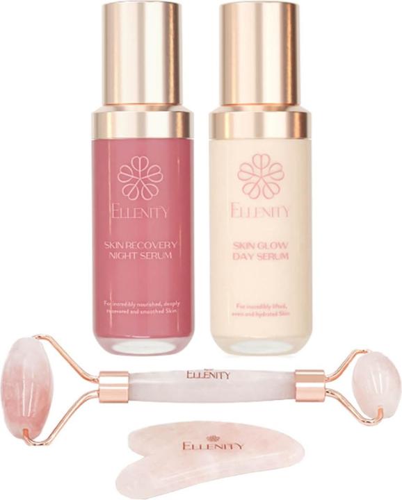 Image du produit Ellenity - Kit Hyaluron Booster Rose Quartz (Set soin du visage)