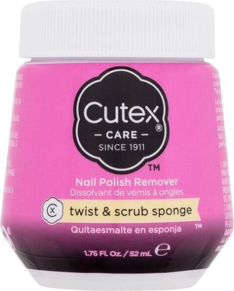 Image du produit Cutex Dissolvant pour vernis à ongles twist & scrub