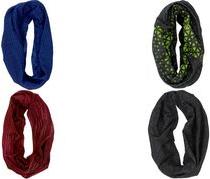 Actual product image Fischer Multifunctional scarf, microfibre, blue
