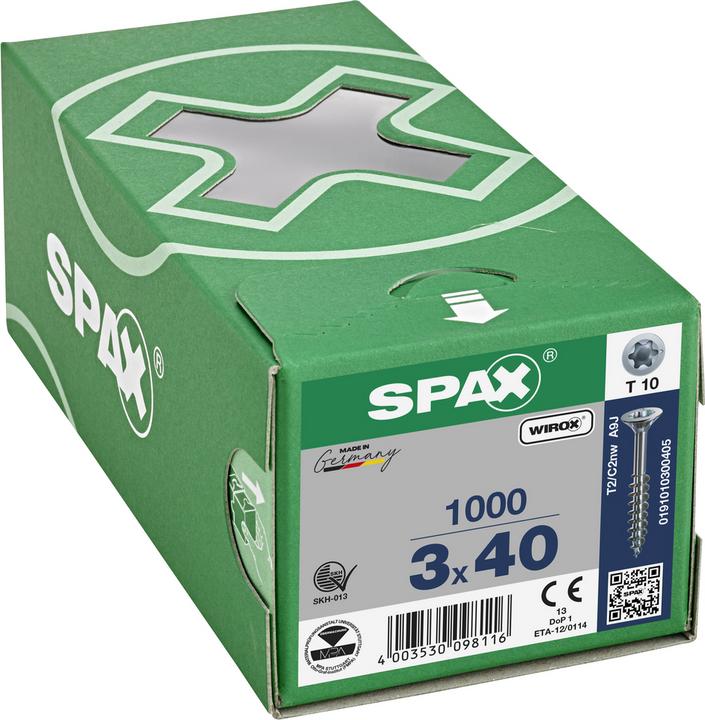 Produktbild Spax Spanplattenschrauben (1000 Schrauben pro Stück)