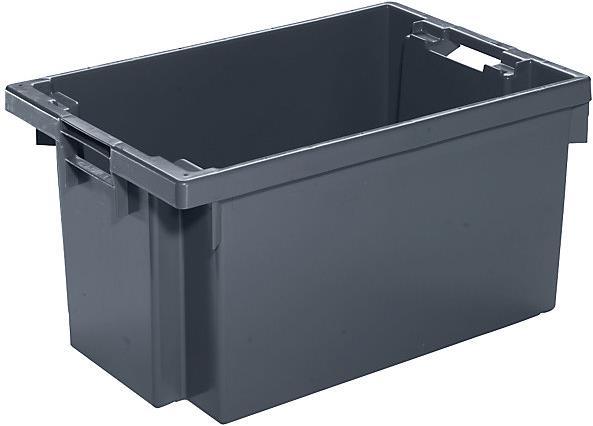 Actual product image kaiserkraft HDPE rotary stacking container