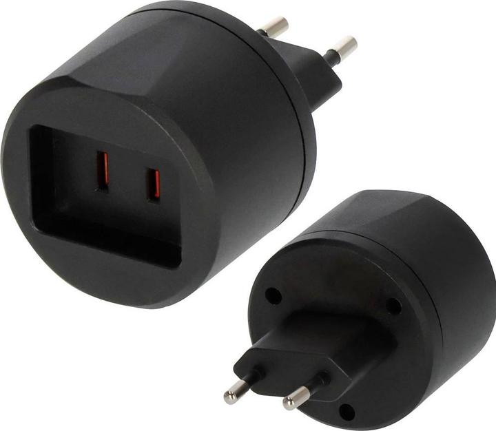 Actual product image Brennenstuhl Travel plug adapter