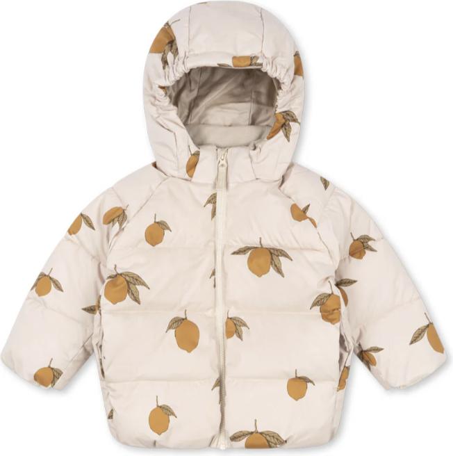 Actual product image Konges Slojd Nuka long winter jacket Mon Grand Citron (86)