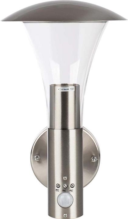 Actual product image Ranex 5000.318 Stainless steel outdoor wall lamp Milo with (E27, IP44)