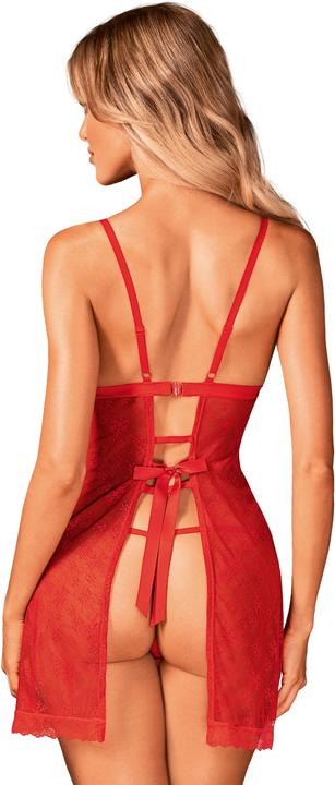 Productafbeelding Obsessive Claussica Babydoll, string XL/2XL (L, XL)