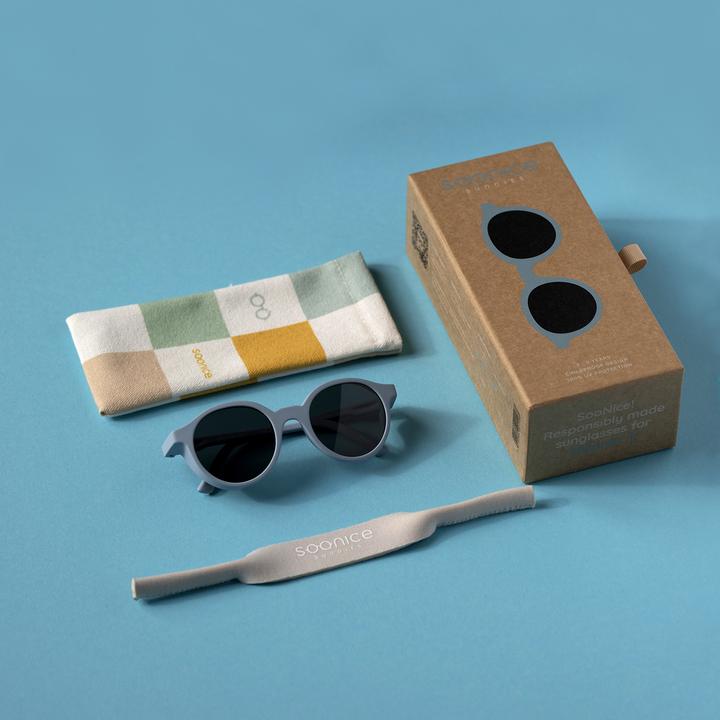 Immagine prodotto SooNice Occhiali da sole per bambini blu (3-9 anni)