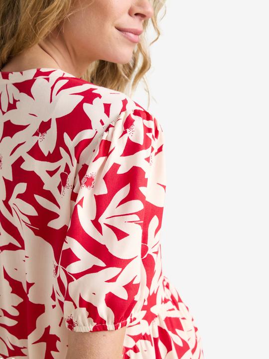 Produktbild Envie de Fraise Kurzes Kleid für Schwangerschaft und Stillzeit mit Blätterprint (38)
