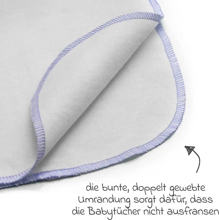 Immagine prodotto Makian Molton flanella per bambini 9 confezioni 30 x 30 cm (30 cm, 30 cm)