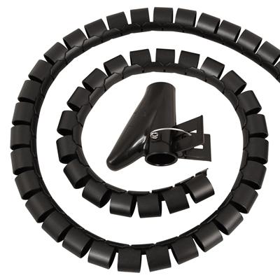 Schönenberger Conduit de câble flexible 25mm (Tuyau spiralé pour câble, 200 cm)