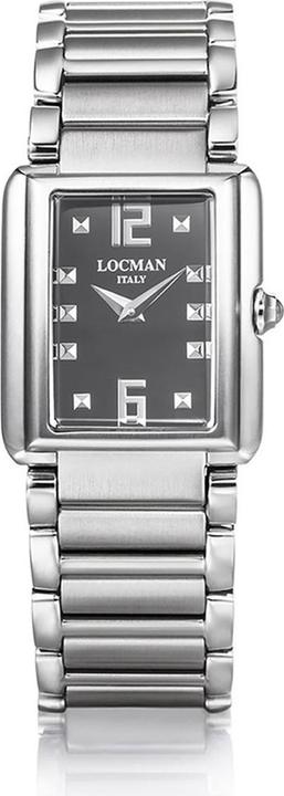 Produktbild Locman Italy Damenuhr Giannutri anthrazit Titan / Stahl Ref. 670 (Analoguhr, 36 mm)