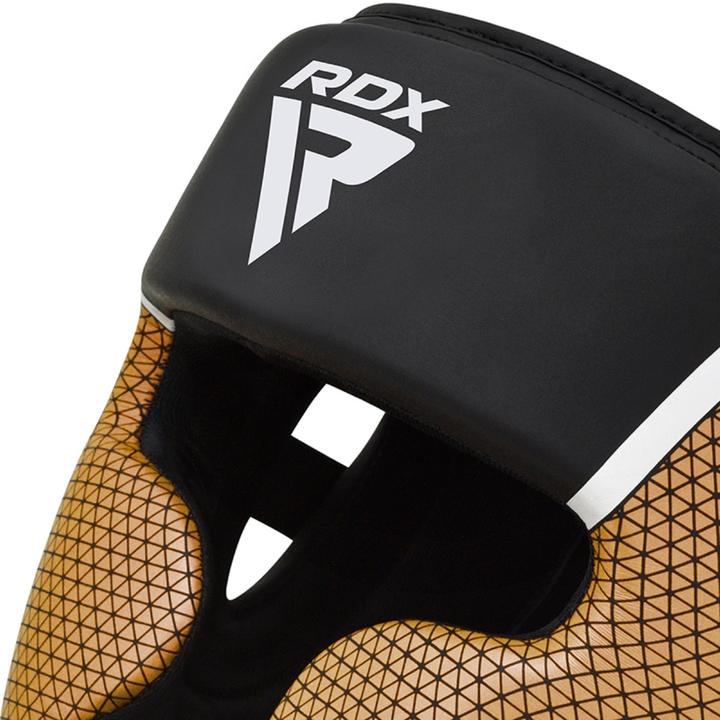 Produktbild Rdx Kopfschutz Aura Plus T-17 Black Golden-L (L)