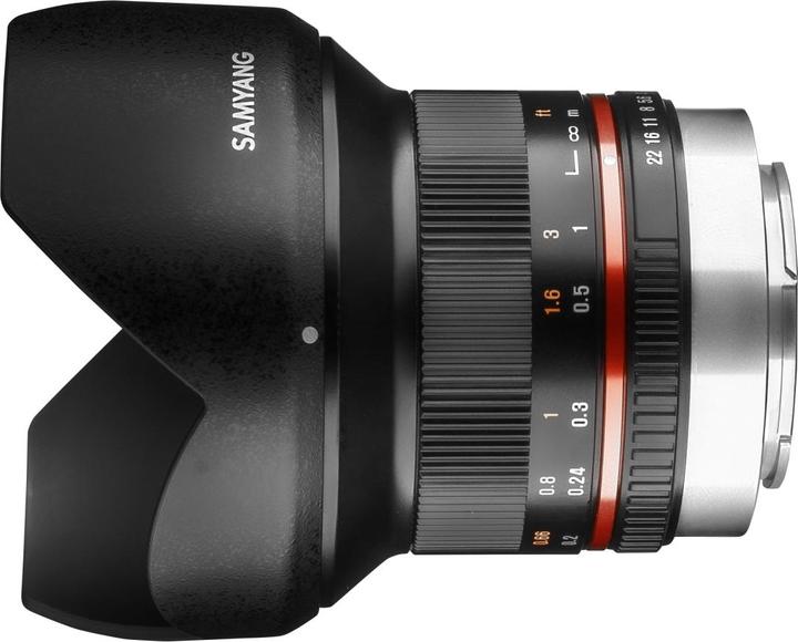 Immagine prodotto Samyang 12mm f/2 NCS CS Fujifilm XF (Fujifilm Fujinon XF, APS-C / DX)