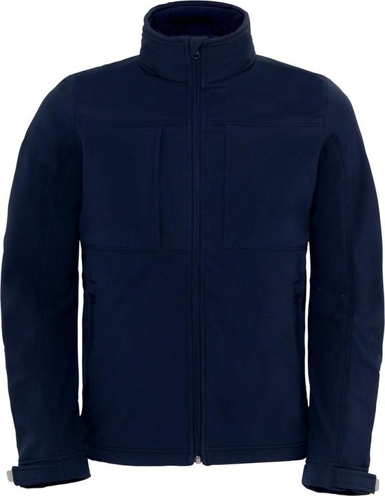 Produktbild B&C SoftshellJacke mit Kapuze FleeceInnenfutter atmungsaktiv wasserabweisend winddicht (XXL)
