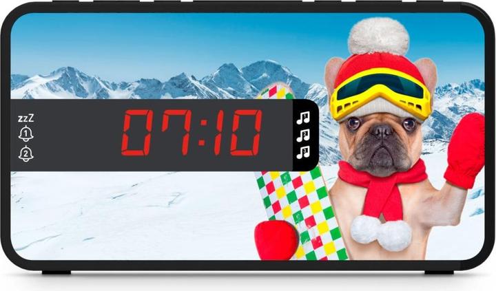 Actual product image Bigben Dual Alarm Clock R16 - Seasons Funny