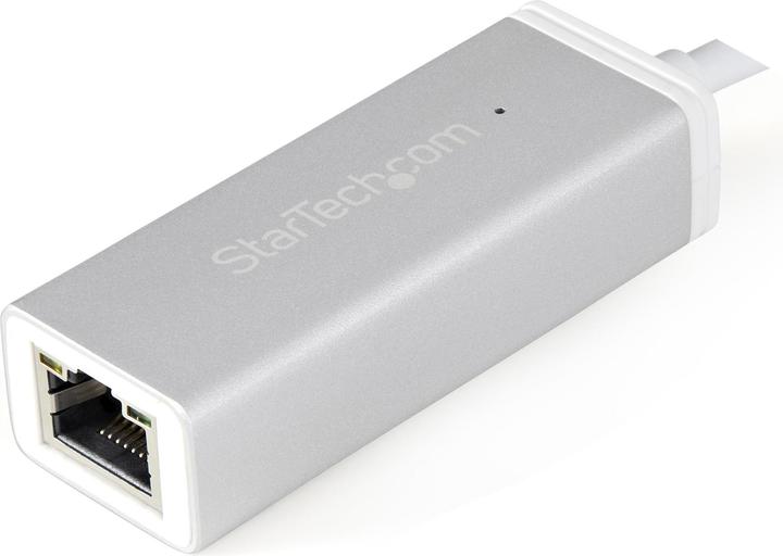 Actual product image StarTech USB-C To Gbe Adapter - Silver (USB-C, RJ45 (1x))