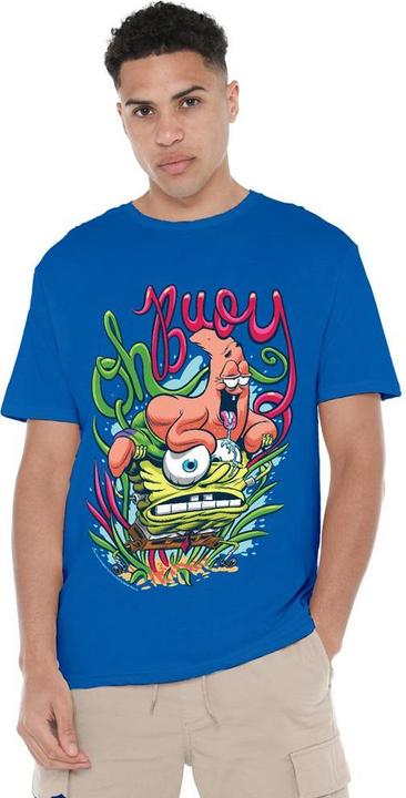 Actual product image Spongebob Squarepants Mens Oh Buoy T-Shirt (S)