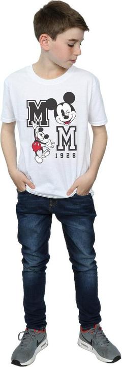 Actual product image Disney Boys Mickey Mouse Jump And Wink T-Shirt (128)